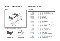 Interactive 3D PDF with bill of materials and snapshots